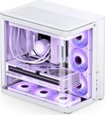 Image de Jonsbo TK-2 2.0 Midi-Tower Tempered Glass - blanc - Midi/Minitower - Midi/Minitower - ATX