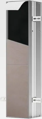 Produktbild von ASIS PLUS Unterputz-Schrankmodul für die Klobürstengarnitur, Badezimmerschrank mit Toilettenpapierhalter, Hochschrank mit "Push to Open"-Funktion und Anschlag rechts