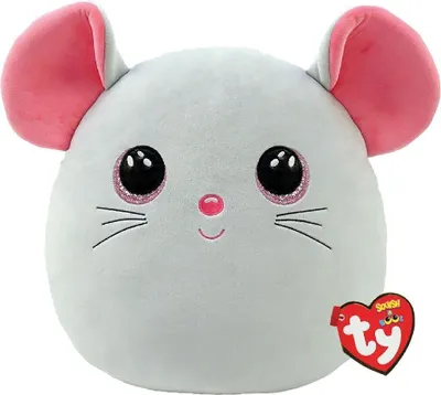 Produktbild von Ty Squish A Boos Knuffelkussen Muis Catnip 31 Cm