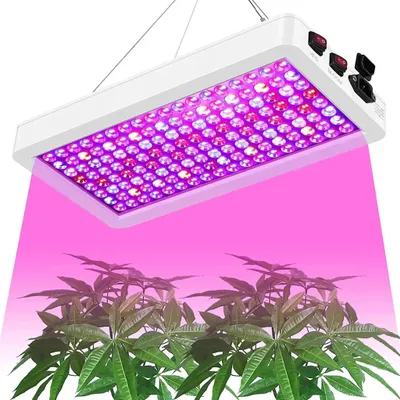 Produktbild von 100W 287 LED Pflanzenlampe Vollspektrum Grow Lampe 3 Lichtmodi Zimmerpflanzen Wachstumslampe Pflanzenlicht