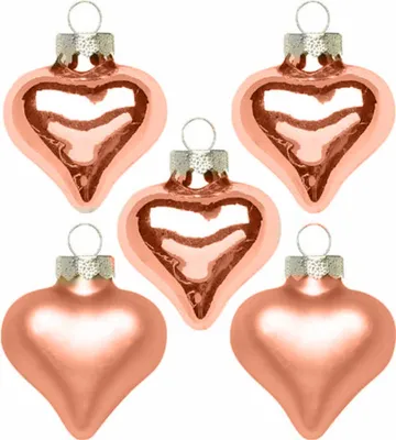 Produktbild von Herzen 8 Stk 4 cm Sweet Melon