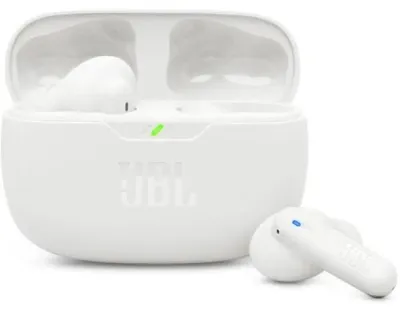 Zdjęcie produktu dla JBL Vibe Beam 2, True Wireless Stereo (TWS), 20 - 20000 Hz, Połączenia/Muzyka/Sport/Codzienność, 50 g, Zestaw słuchawkowy, Biały