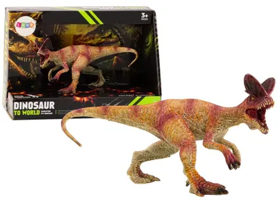 Obrázek produktu pro Sběratelská figurka dinosaura dilophosaura červeného