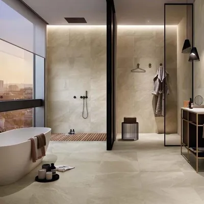 Produktbild von CASA39 Fliesen Steinoptik Beige 80x160 cm Italgraniti Shale