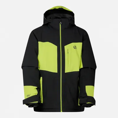 Productafbeelding van Dare 2B - "Rip It" ski-jas voor kinderen, model RG13735 (maat 116) (zwart/felgroen)