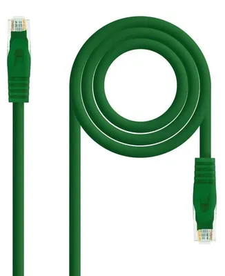Produktbild von Nanocable 10.20.1801-GR, 1 m, Cat6a, U/UTP (UTP), RJ-45, RJ-45, Grün
