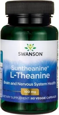 Zdjęcie produktu dla Swanson L-teanina 60 kapsułek