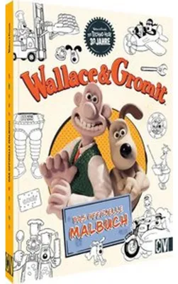 Produktbild von Wallace und Gromit Das offizielle Malbuch