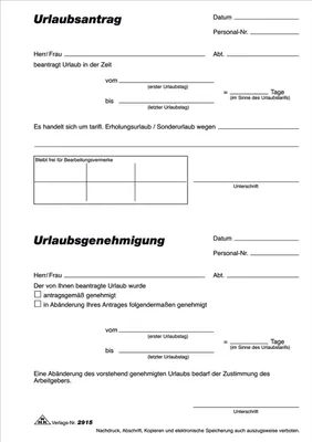 Immagine prodotto di RNK Verlag 2915 Applicazione vacanze - blocco, 50 fogli, DIN A5
