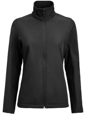 Productafbeelding van James Harvest - "Valley" softshell jas voor dames, maat L, kleur zwart