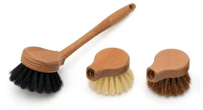 Immagine prodotto di Set di spazzole per la pulizia con filettatura in legno.