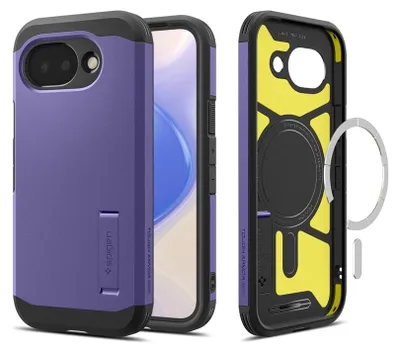Immagine prodotto di Spigen Tough Armor (Mag Fit), cover, Google, Pixel 10a, 16 cm (6,3"), viola