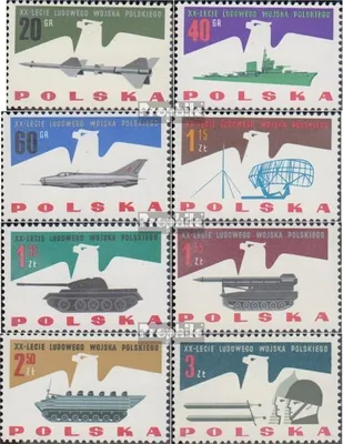 Produktbild von Briefmarken Polen 1963 Mi 1425-1432 (kompl.Ausg.) postfrisch 20 Jahre Volksarmee
