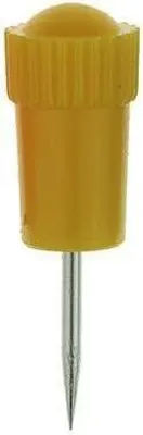 Produktbild von Alco Stoßnadel 50St m. - Stahlspitze - gelb