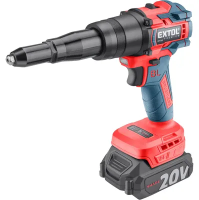 Produktbild von EXTOL PREMIUM Akku-Nietpistole SHARE20V, BRUSHLESS, 2Ah 8891868