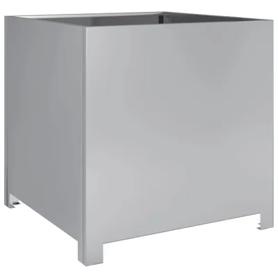 Obrázek produktu pro Zahradní truhlík 50 x 50 x 50 cm pozinkovaná ocel