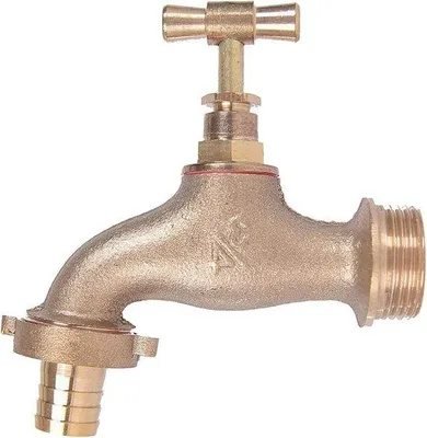 Produktbild von Außendüse Gartenhahn Wasserhahn 3/4 Zoll - Edelstahl - Frostbeständig Außenhahn