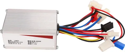 Obrázek produktu pro 12V 250W kartáčovaný regulátor motoru z hliníkové slitiny elektrické kolo pro skútr