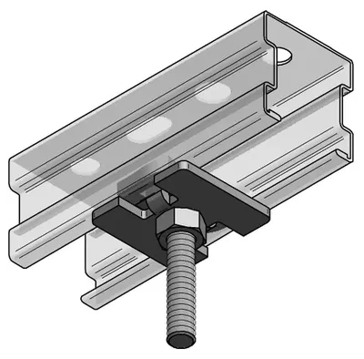 Immagine prodotto di Bullone filettato MEFA Stex 35 GB, M10x50 mm, acciaio S235, zincato, 1 pz.