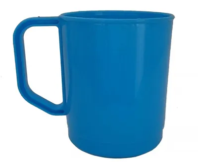 Produktbild von Becher mit 275ml Fassungsvermögen Yellowstone CW048 Plastikbecher blau