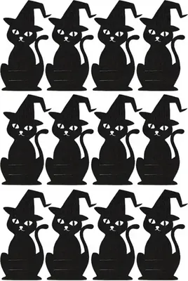 Produktbild von 12 Stück Halloween Fledermaus Löffel Gabel Halter Gruseliger Kürbis Skelett Geist Spinne Schwarze Katze Besteck Filzbezug Urlaub Party Esstisch Dekoration
