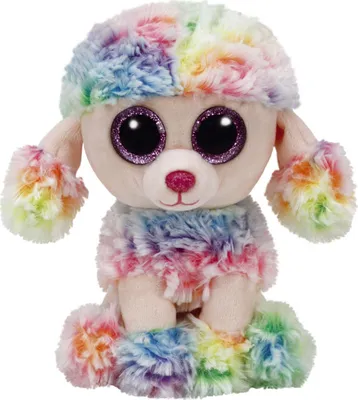 Zdjęcie produktu dla Beanie Boo 15 cm pudel Rainbow