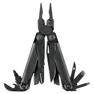 Productafbeelding van Leatherman SURGE multifunctionaal gereedschap, 21-in-1, zwart, met 2 bits, in doos