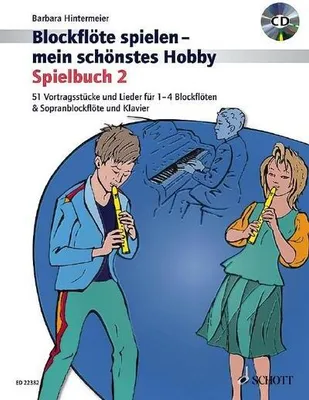 Image de Blockflöte spielen - mein schönstes Hobby. Spielbuch 2. Mit CD