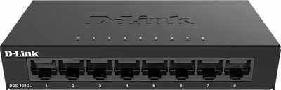 Immagine prodotto di Switch       D-Link DGS-108GL                    8*GE retail