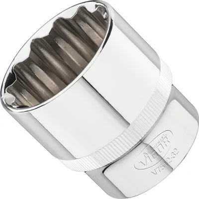 Immagine prodotto di Chiave a bussola VIGOR V7512-32 1/2" profilo doppio esagono esterno SW 32 mm