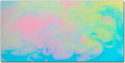 Produktbild von Coloray Bild aus Leinwand 100x50 Leinwand Dekoration - Pastell Wolke