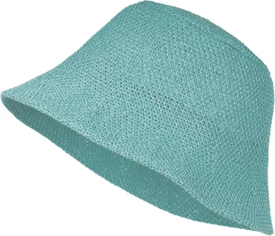 Produktbild von styleBREAKER Damen Papierstroh Sonnenhut | faltbarer Fischerhut | leichter Bucket Hat mit Schweißband | Sommerhut mit Krempe als Sonnenschutz für Outdoor Strand Freizeit