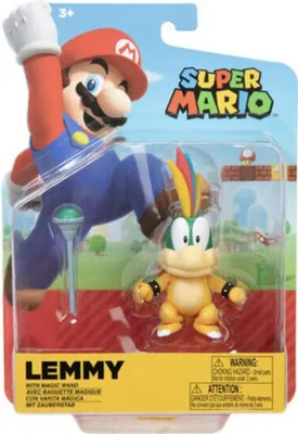 Produktbild von Super Mario Lemmy mit Zauberstab