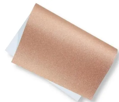 Produktbild von Glitzerkarton 200 g, 40 x 60 cm, blau, 5 Blatt – Polsirhurt