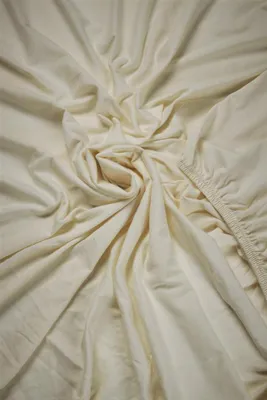 Produktbild von Beddinghouse Jersey Topperspannbettlaken bis 10cm Matratzenhöhe  Farbe Off-white Größe 100x200/220