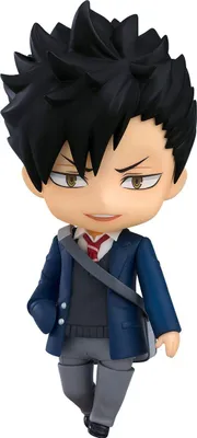Image de Nendoroid Tetsuro Kuroo Haikyu!! Akcja Figurka 10 cm w Mundurze Szkolnym