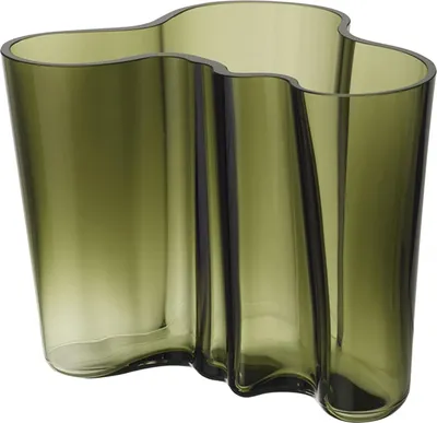 Produktbild von iittala Alvar Aalto - Vase 16 cm, moosgrün