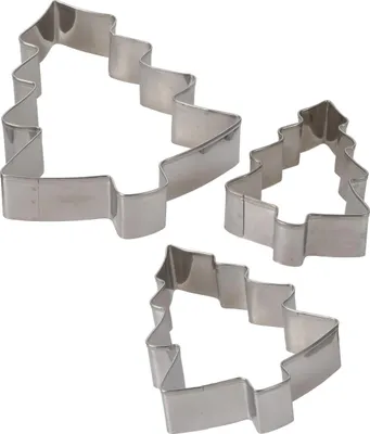 Produktbild von Ausstechformen, Weihnachtsmotiv, 3er-Set