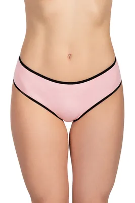 Produktbild von Vivisence dame slip unterhose klassisch komfortabel baumwolle trendig alltag unterwäsche 4016 , pink, s