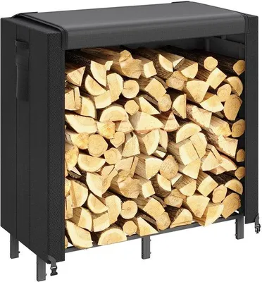 Image de Étagère en bois à deux niveaux, 122 x 58,5 x 122 cm