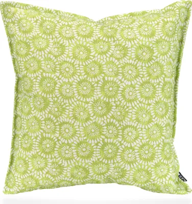 Produktbild von H.O.C.K. Yuno Outdoor Kissen 45x45cm Grün Geblümt – Wasserabweisend