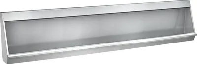 Immagine prodotto di Orinatoio in linea KWC AR, CAMPUS, acciaio inox V2A, 2400x515x235 mm, scarico centrale