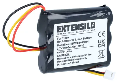 Produktbild von EXTENSILO Akku kompatibel mit tonies Toniebox Hörspielbox (2700 mAh, 3,7 V, Li-Ion)
