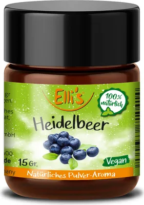 Produktbild von Heidelbeer - Ellis Pulveraromen