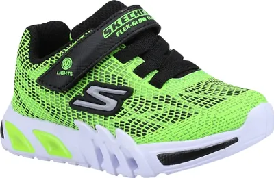 Image de Skechers - Baskets pour bébés-garçons "Flex-Glow Elite Vorlo" FS9602 (22,5 EU) (Citron vert/noir)