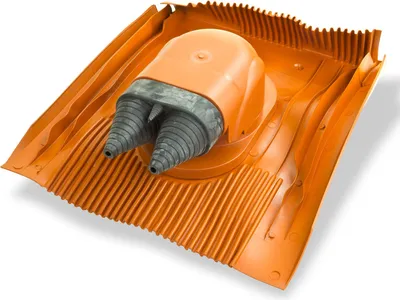 Produktbild von Klöber Venduct DUO Solardurchführungs Set rot Universal