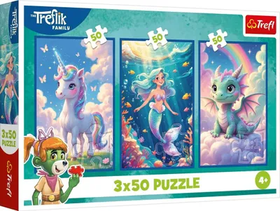 Produktbild von Trefl 34879, 50 Stück(e), Cartoons, 4 Jahr(e)