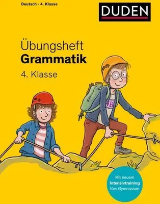 Produktbild von Übungsheft - Grammatik 4. Klasse