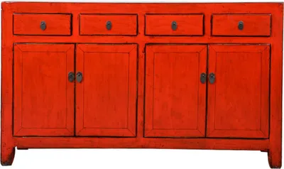 Produktbild von Fine Asianliving Chinesische Kommode chinesisches Sideboard chinesischer Schränke China Möbel Schrank Orientalischer Asiatischer 155x95x40