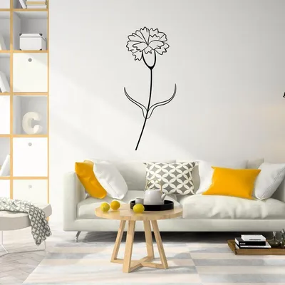 Geburtsblumen – Decords Wandtattoo, Produktansicht 1